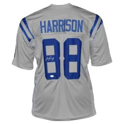 Marvin Harrison Autographed Indianapolis Colts Football NFL Jersey JSA