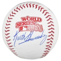 Keith Hernandez Autographed Official MLB 1986 World Series Baseball JSA