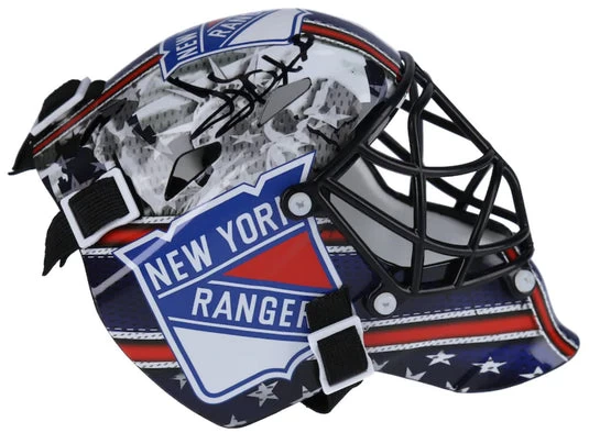 Fanatics Henrik Lundqvist New York Rangers Autographed Mini Goalie Mask 3 Fanatics Henrik Lundqvist New York Rangers Autographed Mini Goalie Mask
