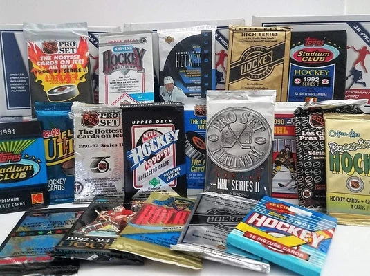 500 Unopened Vintage NHL Hockey Cards In Original Packs 3 500 Unopened Vintage NHL Hockey Cards In Original Packs