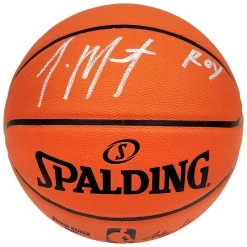 Ja Morant Autographed Official Spalding Basketball Memphis Grizzlies "ROY" Beckett