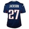 JC Jackson Autographed New England Patriots Football Jersey JSA -Signature Souvenir Shop jackson patriots blue autographed stitched football jersey back 1800x1800 18863be6 111b 43b5 a191 ffd5df325f2a 400x@2x