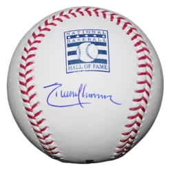 Randy Johnson Autographed Major League Baseball Hall Of Fame Logo Baseball JSA