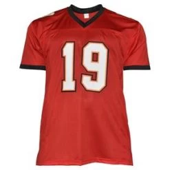 Keyshawn Johnson Autographed Tampa Bay Buccaneers Football NFL Jersey Beckett -Signature Souvenir Shop johnson buccaneers red autographed stitched football jersey front 288x288 2dc1a356 51cc 444c 81bf 889472a52b67 400x@2x