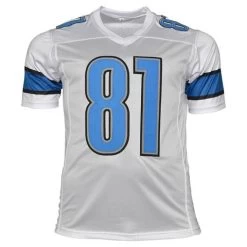 Calvin Johnson Autographed Detroit Lions Blue Football NFL Jersey With HOF 21 Inscription JSA -Signature Souvenir Shop johnson lions hof 21 white autographed stitched football jersey front 480x480 5faf7025 a51d 43b1 b3ac 74cbd8c098c6 400x@2x