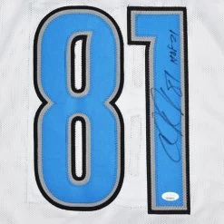 Calvin Johnson Autographed Detroit Lions Blue Football NFL Jersey With HOF 21 Inscription JSA -Signature Souvenir Shop johnson lions hof 21 white autographed stitched football jersey signature 480x480 1abb2356 177e 449d 9fbf d7f0608cfa42 400x@2x