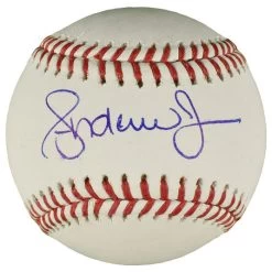 Andruw Jones Autographed Official Major League Baseball JSA