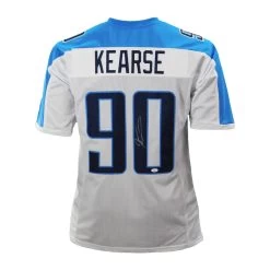 Jevon Kearse Autographed Tennessee Titans Football NFL Jersey JSA