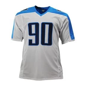 Jevon Kearse Autographed Tennessee Titans Football NFL Jersey JSA 5 Jevon Kearse Autographed Tennessee Titans Football NFL Jersey JSA - Image 3