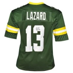 Allen Lazard Autographed Green Bay Packers NFL Football Jersey JSA