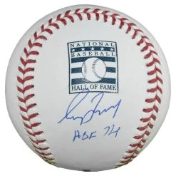 Greg Maddux Autographed Official MLB Hall Of Fame Baseball With HOF 14 Inscription Beckett