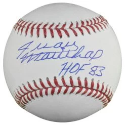 Juan Marichal Autographed Official Major League Baseball With HOF 83 Inscription JSA