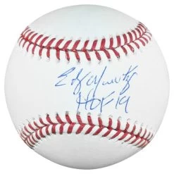 Edgar Martinez Autographed Official Major League Baseball With HOF 19 Inscription JSA