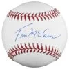 Tim McCarver Autographed Official Major League Baseball JSA