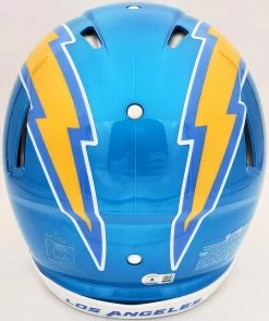 Justin Herbert Autographed Los Angeles Chargers Flash Blue Full Size Authentic NFL Helmet Beckett 9 Justin Herbert Autographed Los Angeles Chargers Flash Blue Full Size Authentic NFL Helmet Beckett -Signature Souvenir Shop mcs3 400x@2x