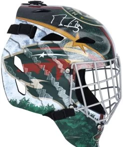 Fanatics Marc-Andre Fleury Minnesota Wild Autographed Replica Full-Size Goalie Mask
