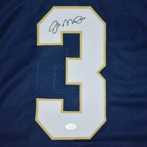 Joe Montana Autographed Notre Dame Football NCAAF Jersey JSA 4 Joe Montana Autographed Notre Dame Football NCAAF Jersey JSA - Image 2
