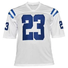 Kenny Moore II Autographed Indianapolis Colts Artwork Football NFL Jersey JSA 5 Kenny Moore II Autographed Indianapolis Colts Artwork Football NFL Jersey JSA - Image 3