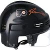 Fanatics Travis Konecny Philadelphia Flyers Autographed Black Mini Helmet -Signature Souvenir Shop pf 535x