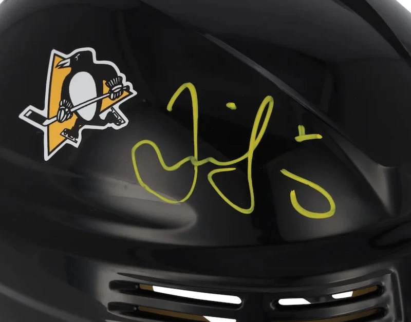Fanatics Jaromir Jagr Pittsburgh Penguins Autographed Black Mini Helmet 4 Fanatics Jaromir Jagr Pittsburgh Penguins Autographed Black Mini Helmet - Image 2