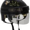 Fanatics Jaromir Jagr Pittsburgh Penguins Autographed Black Mini Helmet -Signature Souvenir Shop pp 400x@2x