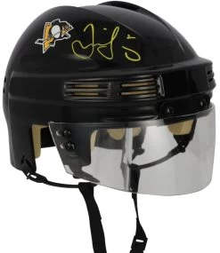 Fanatics Jaromir Jagr Pittsburgh Penguins Autographed Black Mini Helmet