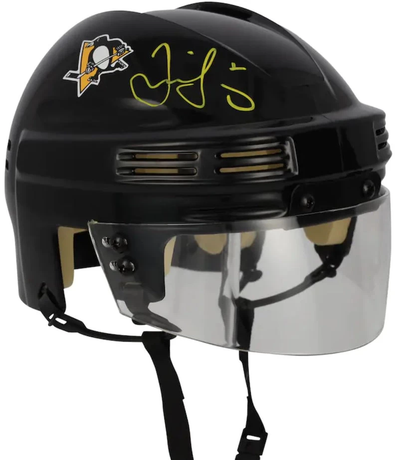 Fanatics Jaromir Jagr Pittsburgh Penguins Autographed Black Mini Helmet 3 Fanatics Jaromir Jagr Pittsburgh Penguins Autographed Black Mini Helmet
