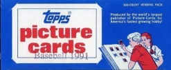 1991 Topps Baseball Card Vending Box