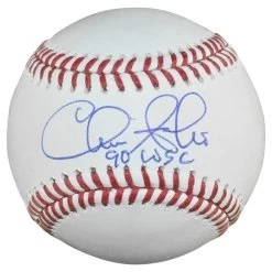 Chris Sabo Autographed Official Major League Baseball With 90 WSC Inscription JSA