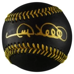 Gary Sheffield Autographed Official MLB Black & Gold Baseball JSA