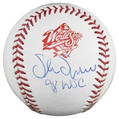Shane Spencer Autographed Official MLB 1998 World Series Baseball With 98 WSC Inscription JSA