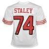 Joe Staley Autographed San Fransisco 49ers Football NFL Jersey Beckett