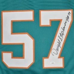 Dwight Stephenson Autographed Miami Dolphins Football NFL Jersey With HOF 98 Inscription JSA 6 Dwight Stephenson Autographed Miami Dolphins Football NFL Jersey With HOF 98 Inscription JSA -Signature Souvenir Shop stephenson dolphins hof 98 blue autographed stitched football jersey signature 480x480 f6cc7530 9a40 4f8a 835d d8fad47b5ce4 400x@2x