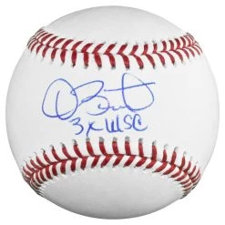 Dave Stewart Autographed Official Major League Baseball With 3x WSC Inscription JSA