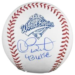 Dave Stewart Autographed Official MLB 1993 World Series Baseball With 93 WSC Inscription JSA