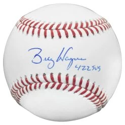 Billy Wagner Autographed Official Major League Baseball With 422 SVS Inscription JSA