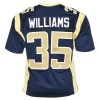 Aeneas Williams Autographed Arizona St. Louis Rams Throwback Football NFL Jersey With HOF 14 Inscription JSA